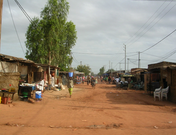 Une rue de Ouagadougou