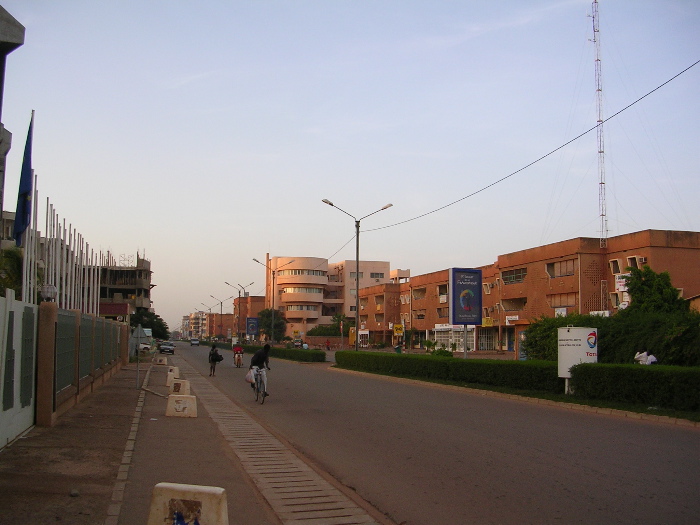 A street of the modern part