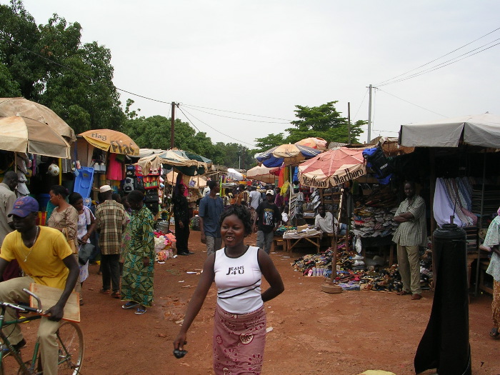 A shopping street