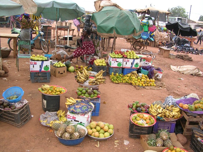 Marché des légumes