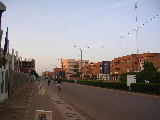 A street of the modern part