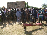 Un joueur de tambour