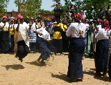 Women dance