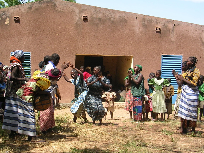 Women dance