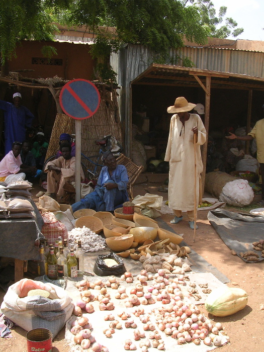 A salesman and his customer