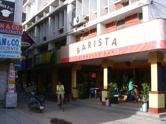 Restaurants opposit to the Main Gate