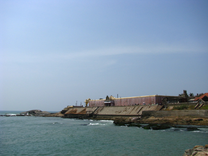 View on the Kumari Amman Temple