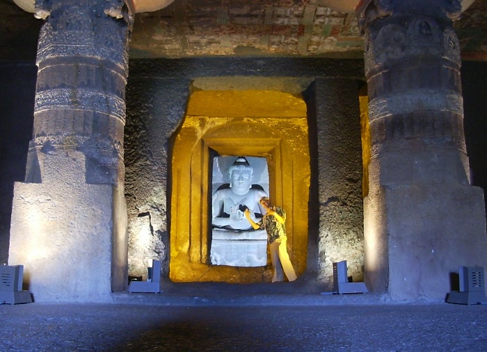 Nicolas dans une cave