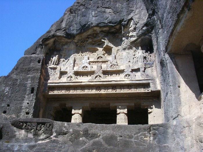 Entrée d'une cave