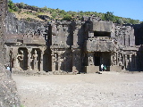 Façade of the temple