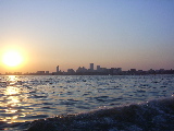 Bombay au coucher du soleil