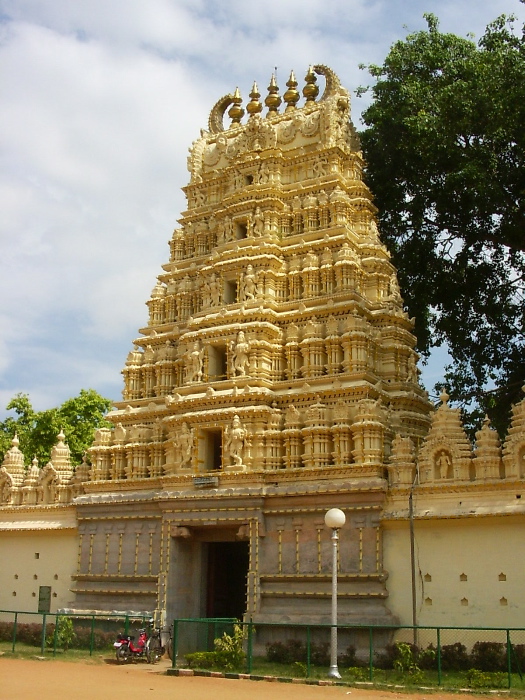 A temple inside the enclosure of the palace