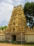 A temple inside the enclosure of the palace