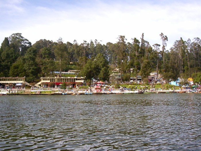 Bord du lac d'Ooty