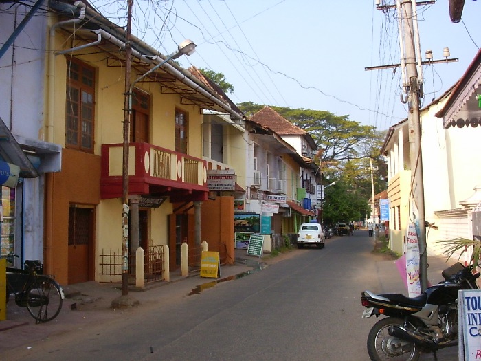 Une rue de Fort Cochin