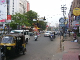 Rue principale d'Ernakulam (Cochin)