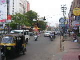 Main street of Ernakulam (Cochin)