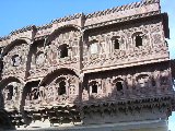 A part of the palace inside the fort