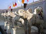 Gaël & Lilia on Jagmandir Island