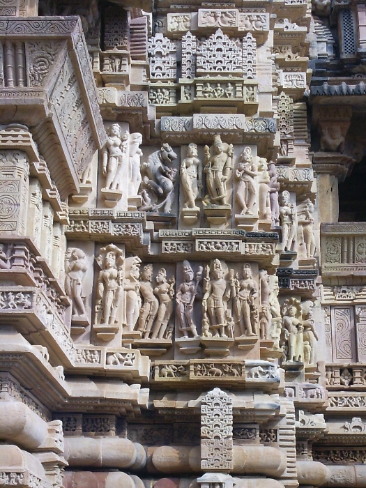 Sculpted wall