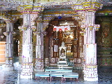 Inside the temple