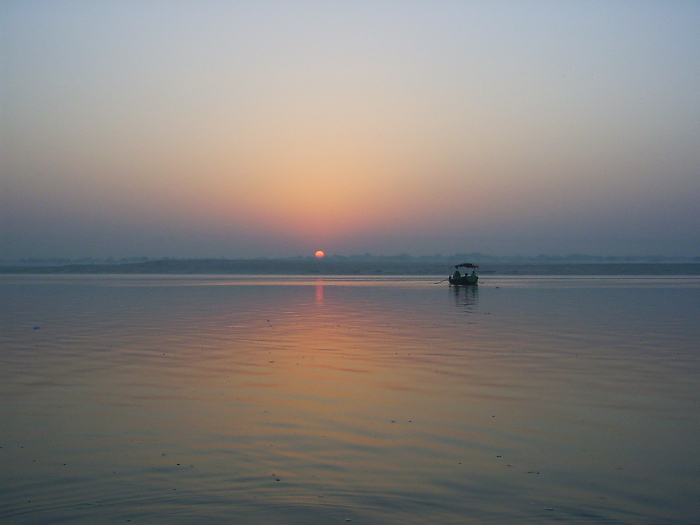 Sunrise on the Ganga