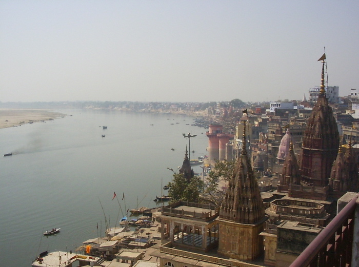 Varanasi at the Ganga bank