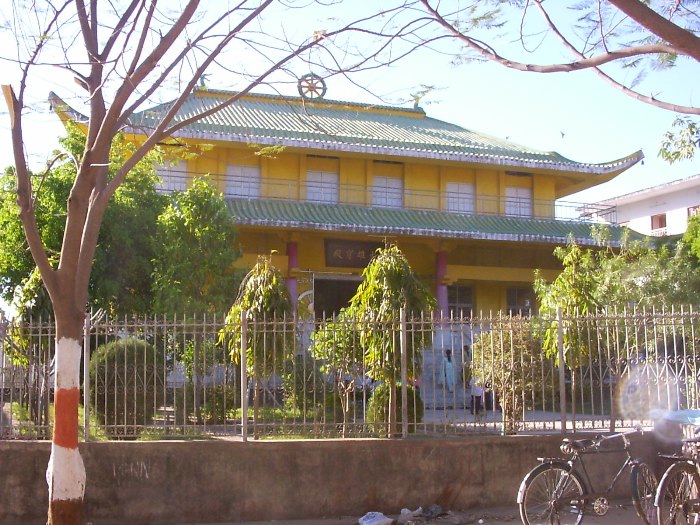 Le temple chinois