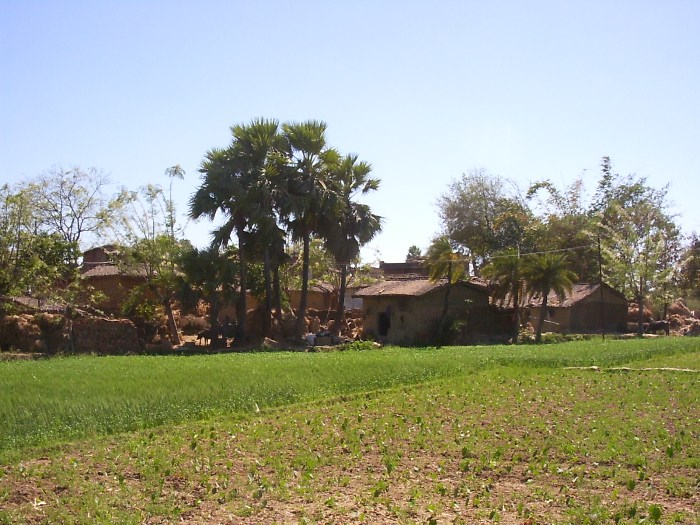 La partie rurale de Bodhgaya