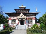 The temple of Bhutan