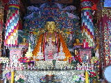 Inside the temple