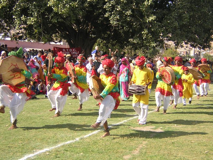 Une fanfare du Rajasthan