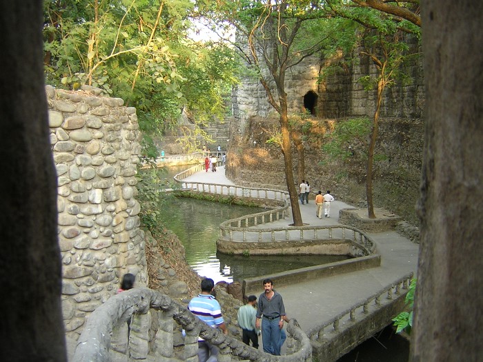 Allée dans le parc