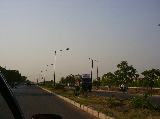 An avenue of Chandigarh