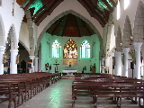 Inside the cathedral