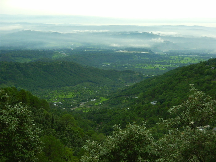 Vue du temple