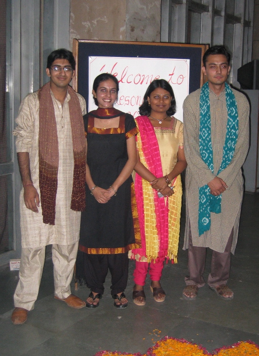 Pawan, Gurneet, Smriti & Vinay