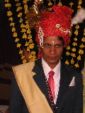 Arrival of Dinesh, the groom