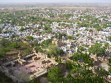 Gwalior seen from the fort