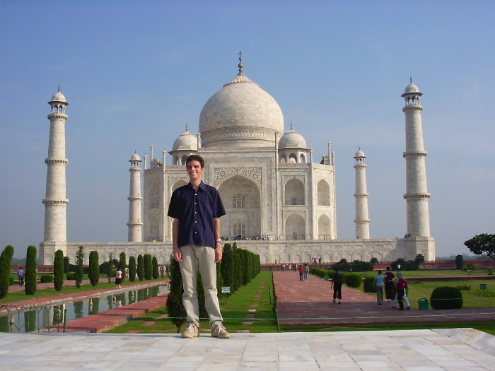 Visite du Taj Mahal...