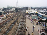 New Delhi railway station - departure to Agra