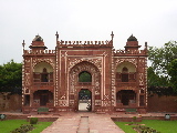 Gate in front of the tomb