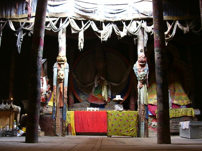 Salle de prière dans le palais