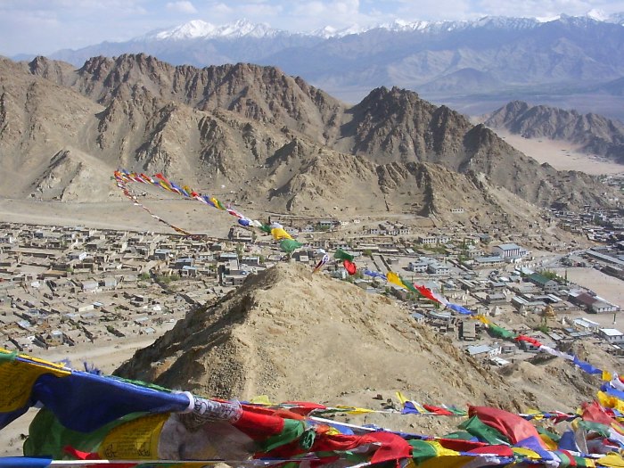 Vue sur Leh