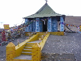 Buddhist temple on the pass