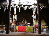 Prayer room inside the palace