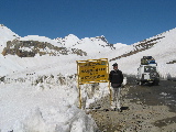 Thimo at an altitude of 4883 m