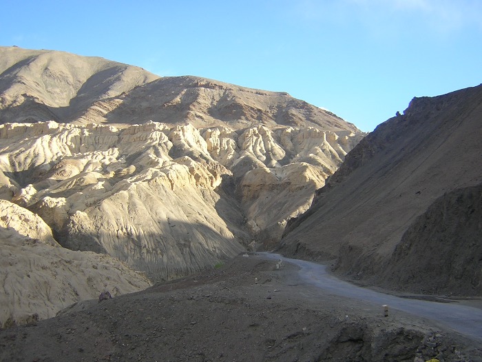 Paysage à l'approche de Lamayuru