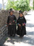 Women wearing traditional clothes