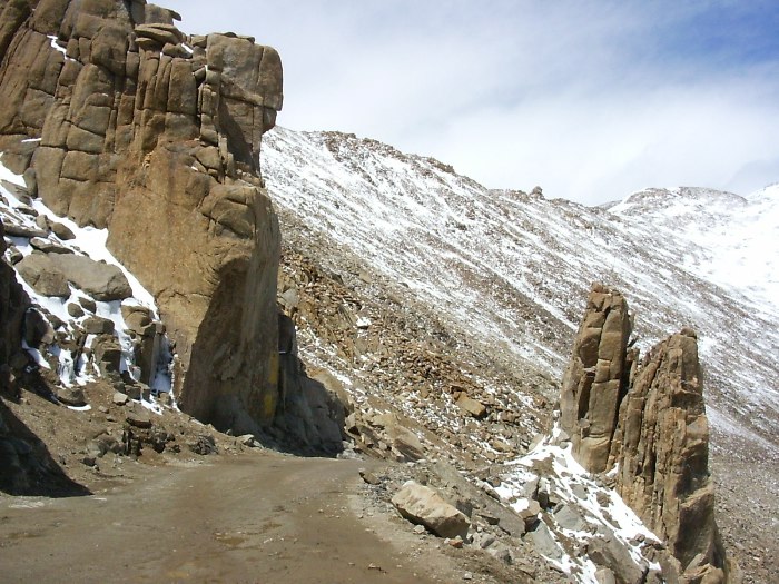 Leh-Diskit road